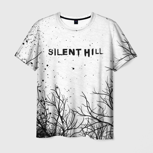 Мужская футболка с принтом Silent Hill, вид спереди №1