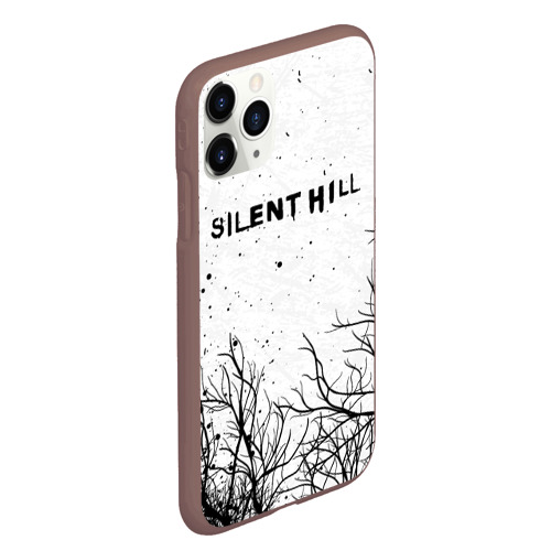 Чехол для iPhone 11 Pro Max матовый Silent Hill, цвет коричневый - фото 3