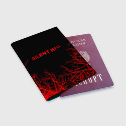 Обложка для паспорта матовая кожа Silent Hill - фото 2