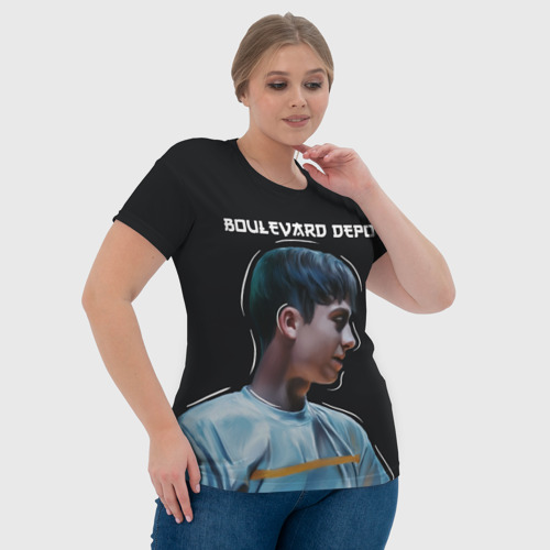Женская футболка 3D Тёма Кулик, цвет 3D печать - фото 6