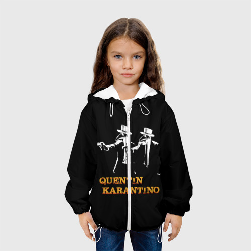Детская куртка 3D Quentin Karantino, цвет белый - фото 4
