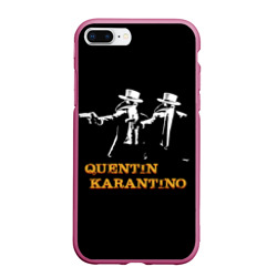 Чехол для iPhone 7Plus/8 Plus матовый Quentin Karantino