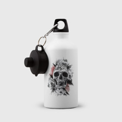 Бутылка спортивная Vanguard skull and flowers - фото 2