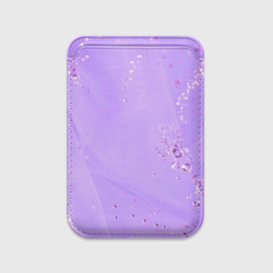 Картхолдер Magsafe магнитный Сиреневый цвет