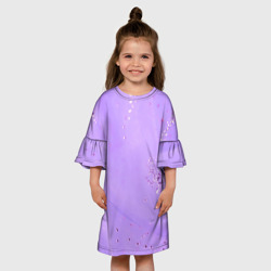 Детское платье 3D Сиреневый цвет - фото 2