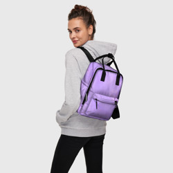 Женский рюкзак 3D Сиреневый цвет - фото 2