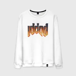 Мужской свитшот хлопок Iddqd Doom