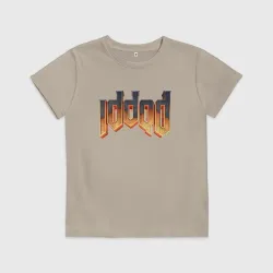 Детская футболка хлопок Iddqd Doom