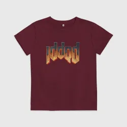 Детская футболка хлопок Iddqd Doom