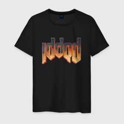 Мужская футболка хлопок Iddqd Doom
