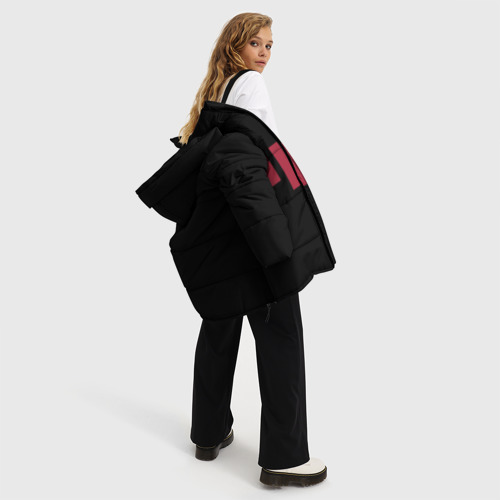 Женская зимняя куртка Oversize MIT, цвет черный - фото 5