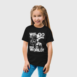 Детская футболка хлопок Мы отправляемся в новый мир - фото 2