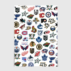 Постер Логотипы НХЛ