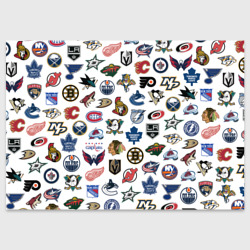 Открытка Логотипы НХЛ