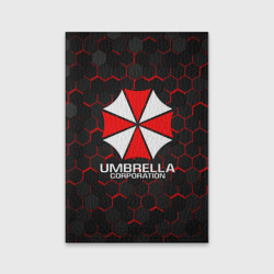 Обложка для паспорта матовая кожа Umbrella Corp