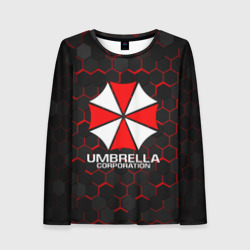 Женский лонгслив 3D Umbrella Corp