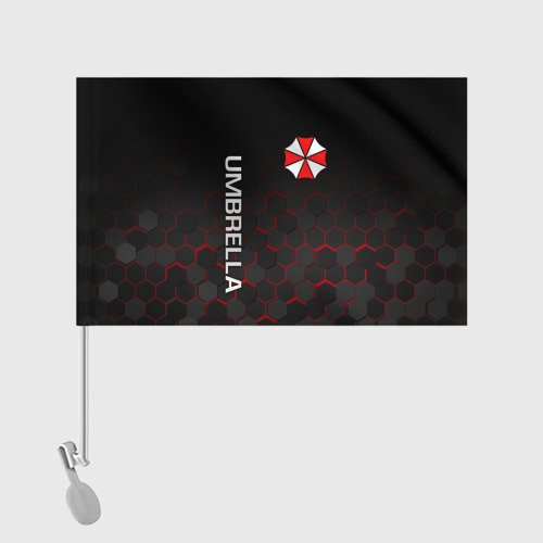 Флаг для автомобиля Umbrella Corp Resident evil Обитель зла - фото 2