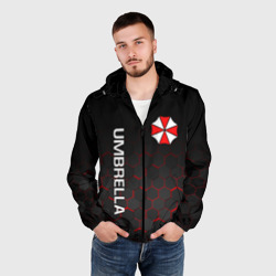 Мужская ветровка 3D Umbrella Corp Resident evil Обитель зла - фото 2