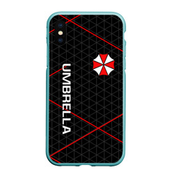 Чехол для iPhone XS Max матовый Umbrella Corp