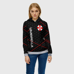 Женская толстовка 3D Umbrella Corp - фото 2