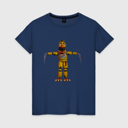 Женская футболка хлопок Five Nights At Freddys Yellow