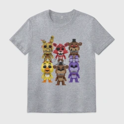 Мужская футболка хлопок Five Nights At Freddys All