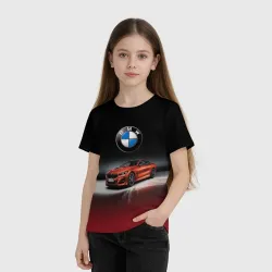 Детская футболка 3D BMW - фото 2