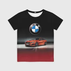 Детская футболка 3D BMW