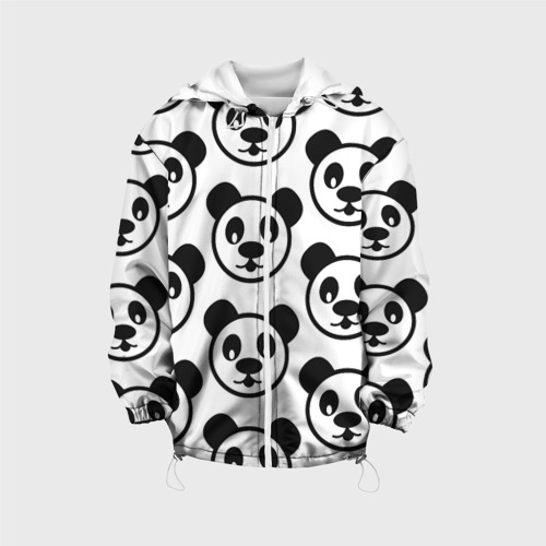 Детская куртка 3D panda, цвет белый