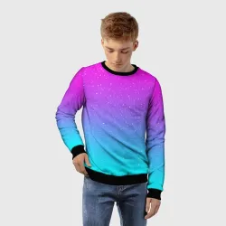 Детский свитшот 3D Neon space - фото 2