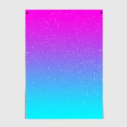 Постер Neon space