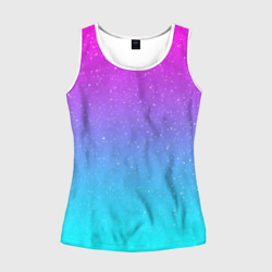 Женская майка 3D Neon space