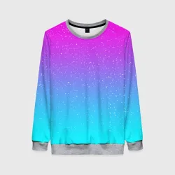 Женский свитшот 3D Neon space