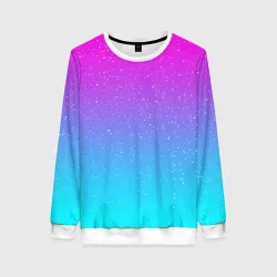 Женский свитшот 3D Neon space