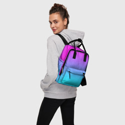 Женский рюкзак 3D Neon space - фото 2