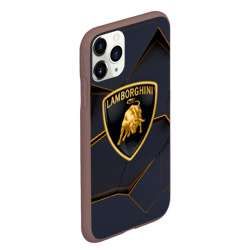 Чехол для iPhone 11 Pro Max матовый Lamborghini - фото 2