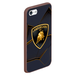 Чехол для iPhone 5/5S матовый Lamborghini - фото 2