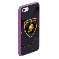 Чехол для iPhone 5/5S матовый Lamborghini - фото 2