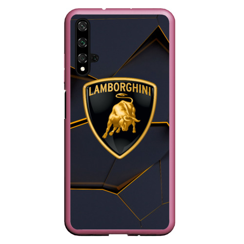 Чехол для Honor 20 Lamborghini, цвет малиновый