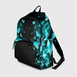 Рюкзак 3D Неоновые бабочки neon