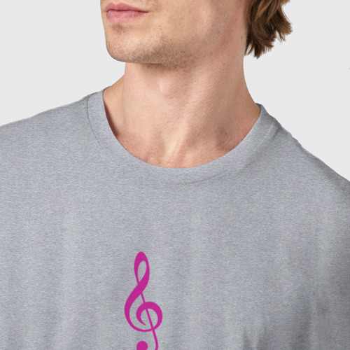 Мужская футболка хлопок с принтом Учитель музыки, фото #4