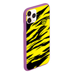 Чехол для iPhone 11 Pro Max матовый FC Borussia - фото 2