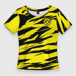 Женская футболка 3D Slim FC Borussia
