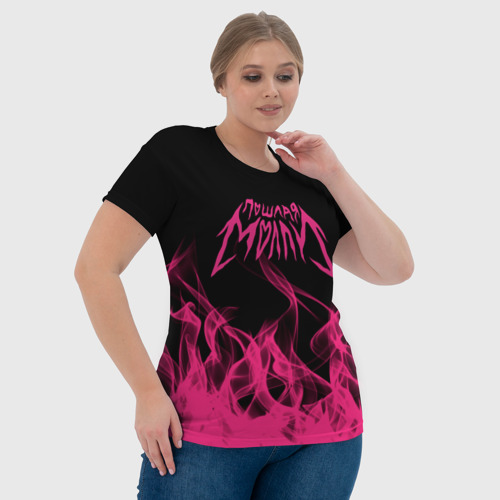 Женская футболка 3D Пошлая Молли, цвет 3D печать - фото 6