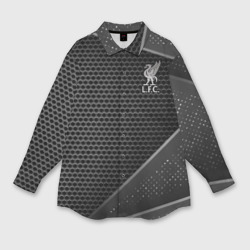 Мужская рубашка oversize 3D Liverpool F.C