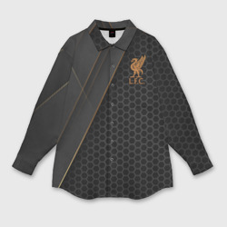 Мужская рубашка oversize 3D Liverpool F.C