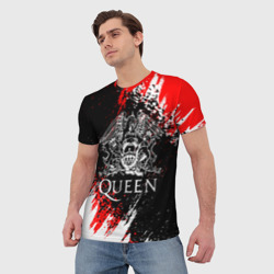 Мужская футболка 3D Queen - фото 2