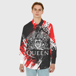 Мужская рубашка oversize 3D Queen - фото 2