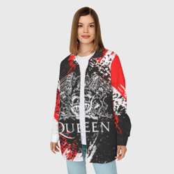 Женская рубашка oversize 3D Queen - фото 2