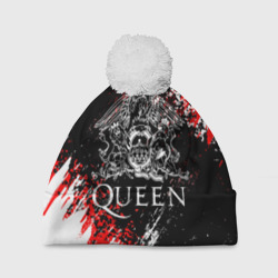 Шапка 3D c помпоном Queen